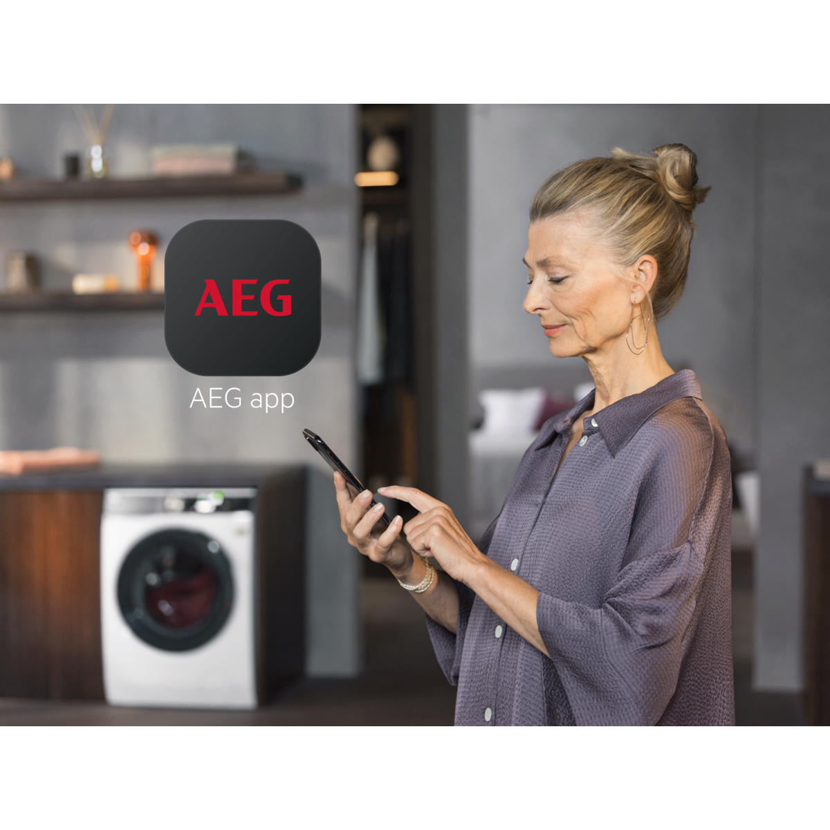 AEG - 10 kg washing machine - LFR73144OU
