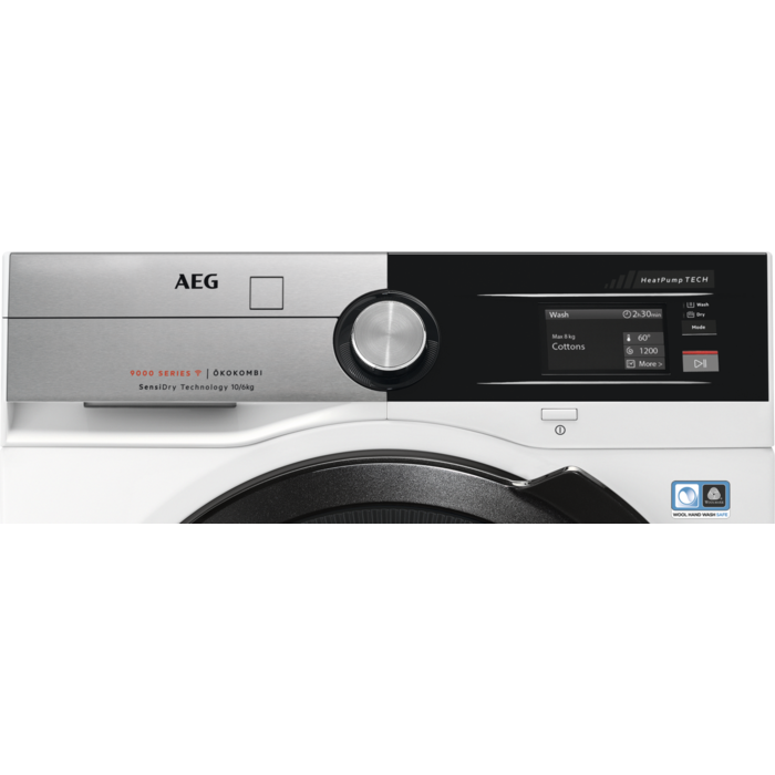 AEG - Окремо стояча пральна машина з сушкою - L9WBA61BC